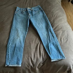 Levis wedgie straight high waist jeans